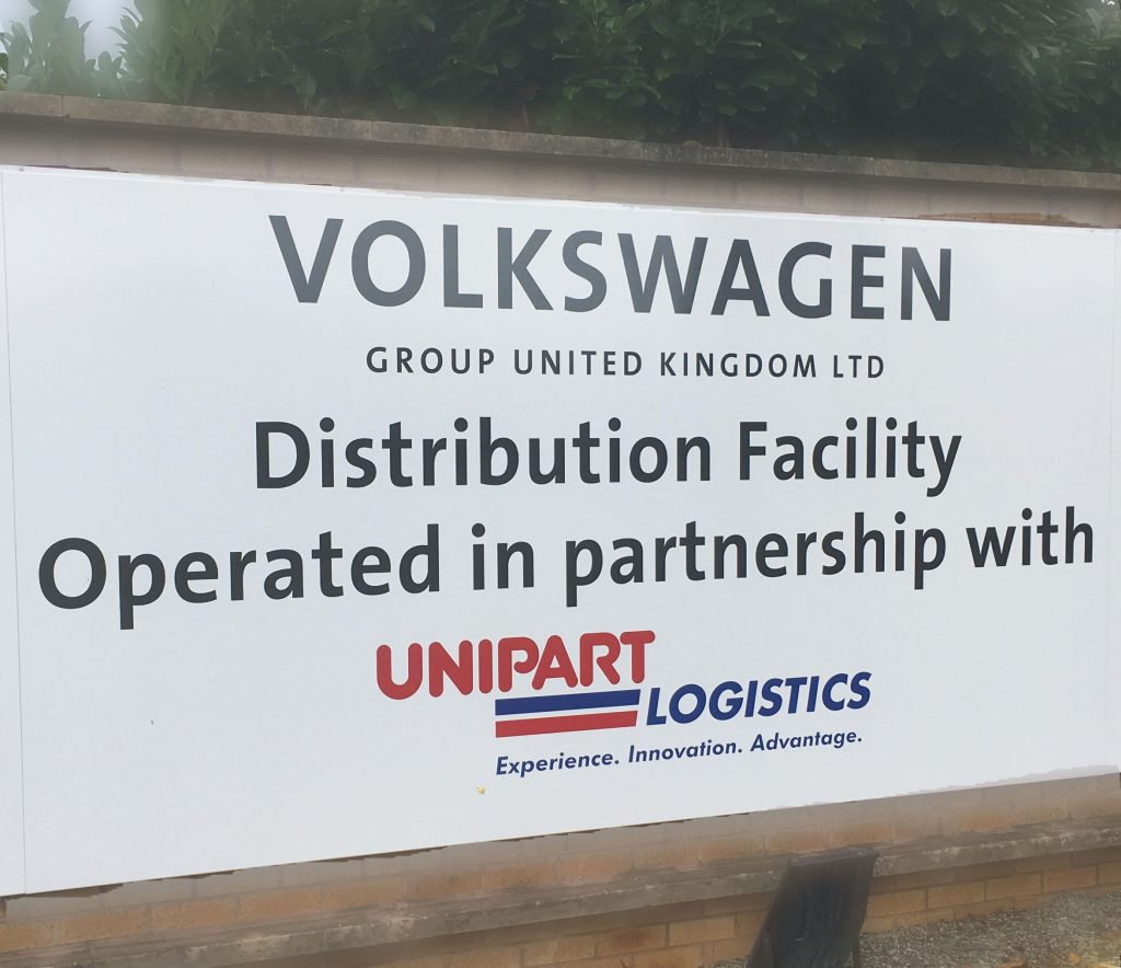 2018 – Unipart and Volkswagen sign 5 year contract