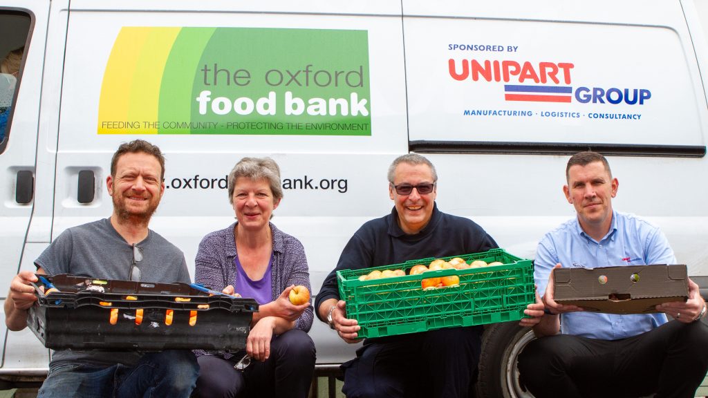 Unipart sponsors Oxford Food Bank