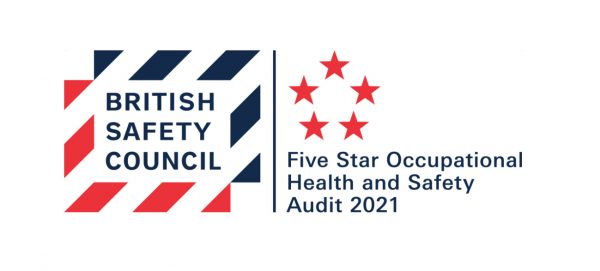 British Safety Council 2021 occupational health and safety audit logo